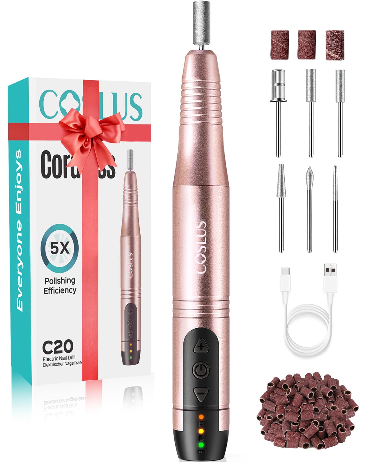 COSLUS C20 Elektrischer Nagelfräser