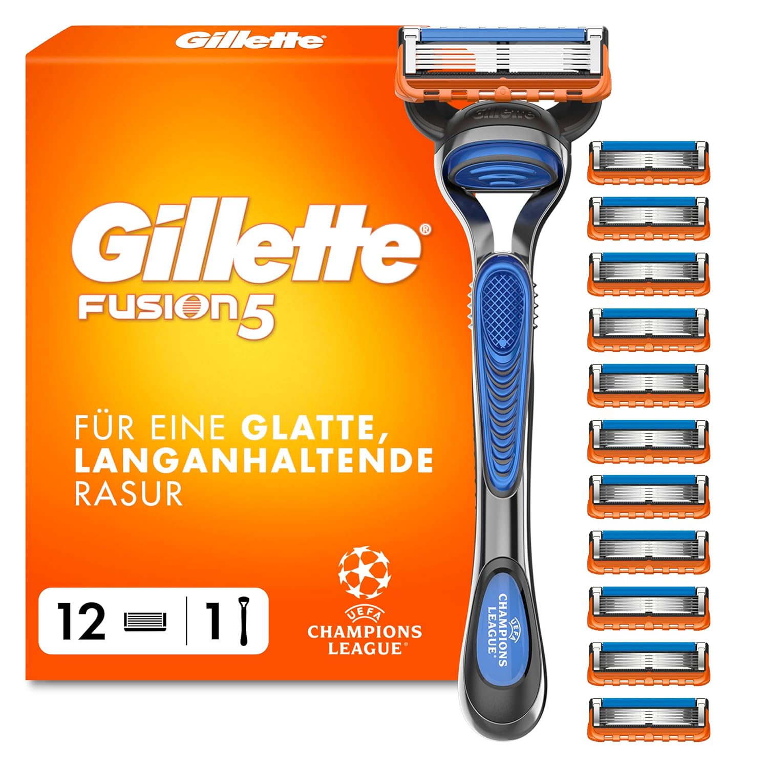 Gillette Fusion5 Rasierer mit Klingen